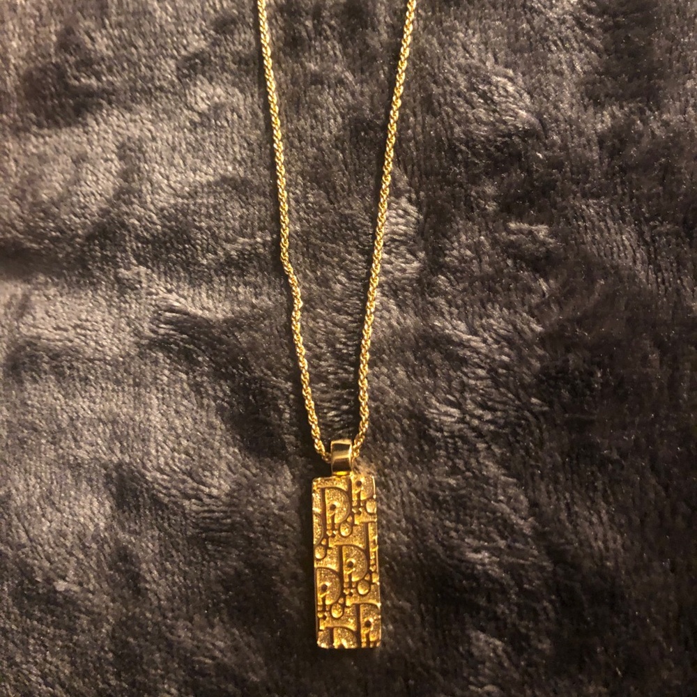 Dior Gold Plated Necklace